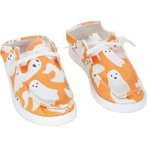 R.Z. Orange Ghost Ballet Flats Women's Shoes, Size 8 - Fast Shipping